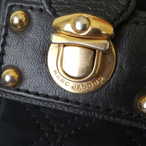 MARC JACOBS Leather trimmed tote - Picture 4 of 12